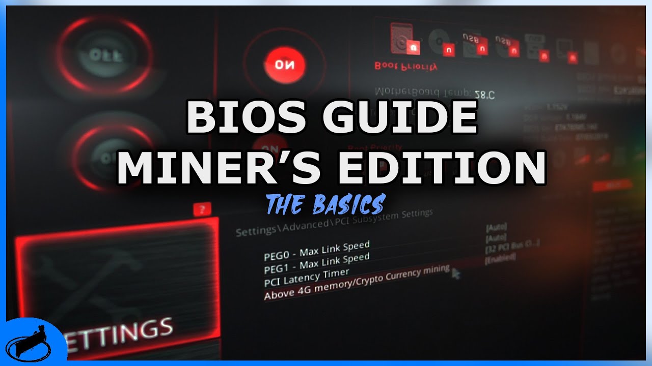 Motherboard BIOS Settings For Mining | The Basics