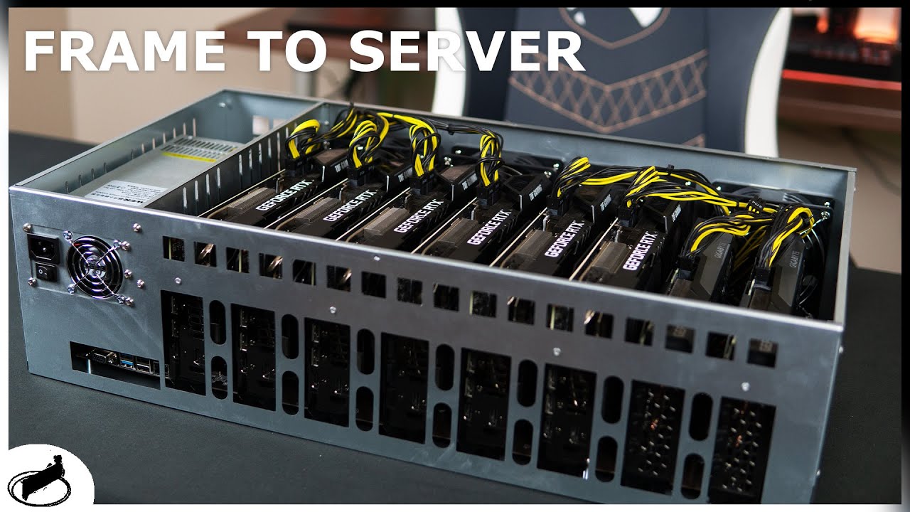 RTX 3080 Mining Rig Update – Placing It In A Server Case