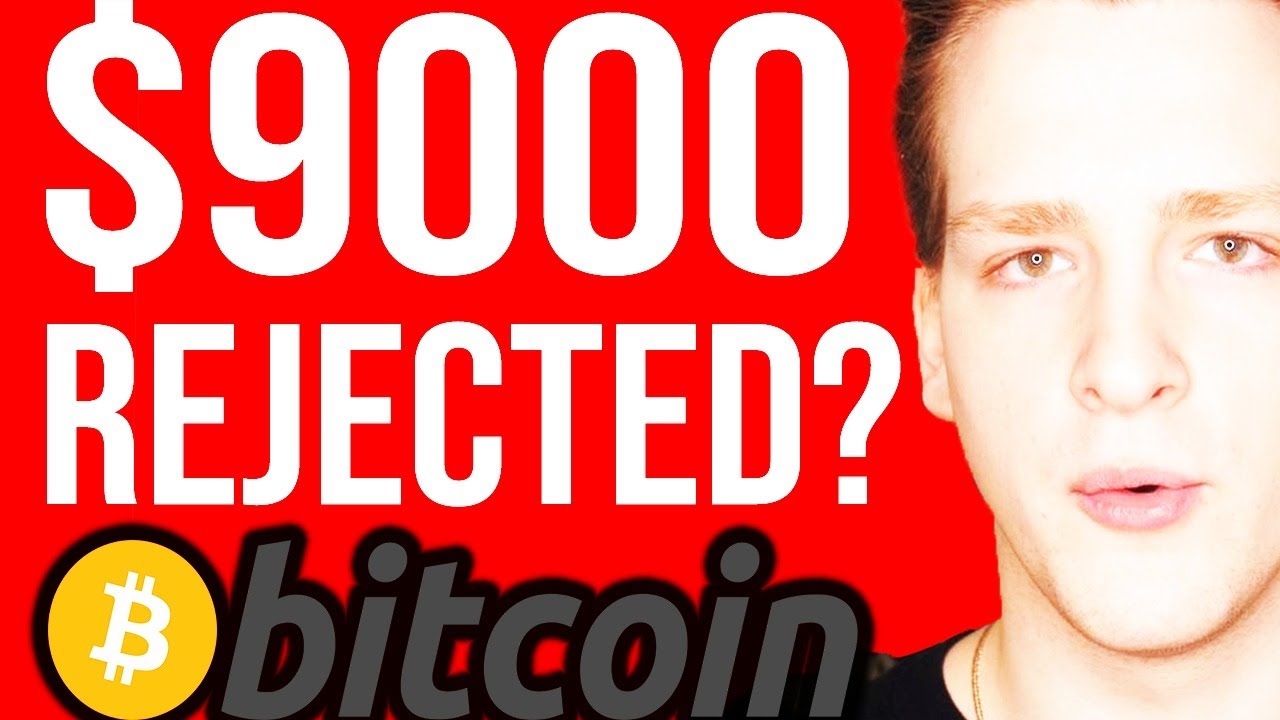 BITCOIN $9000 REJECTED?!!! 🛑 S2F Updates, EOS FUD  – Programmer explains