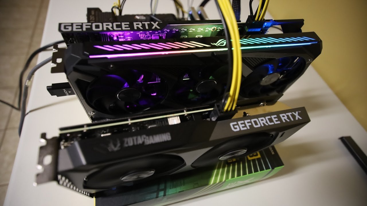 Testing 2 x 3060's on RISERLESS Motherboards