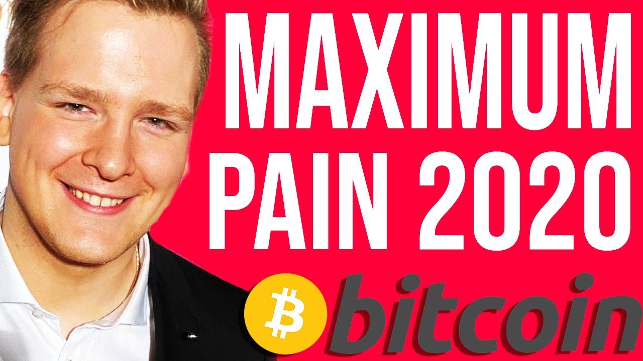 BITCOIN MAXIMUM PAIN!! 🛑 Q1 2020 Target… Programmer explains
