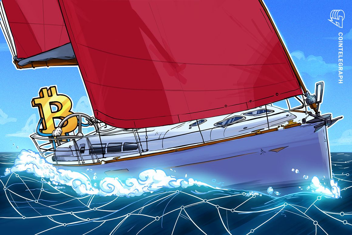 Sailor paints giant ‘B’ on boat to promote crypto across the waves