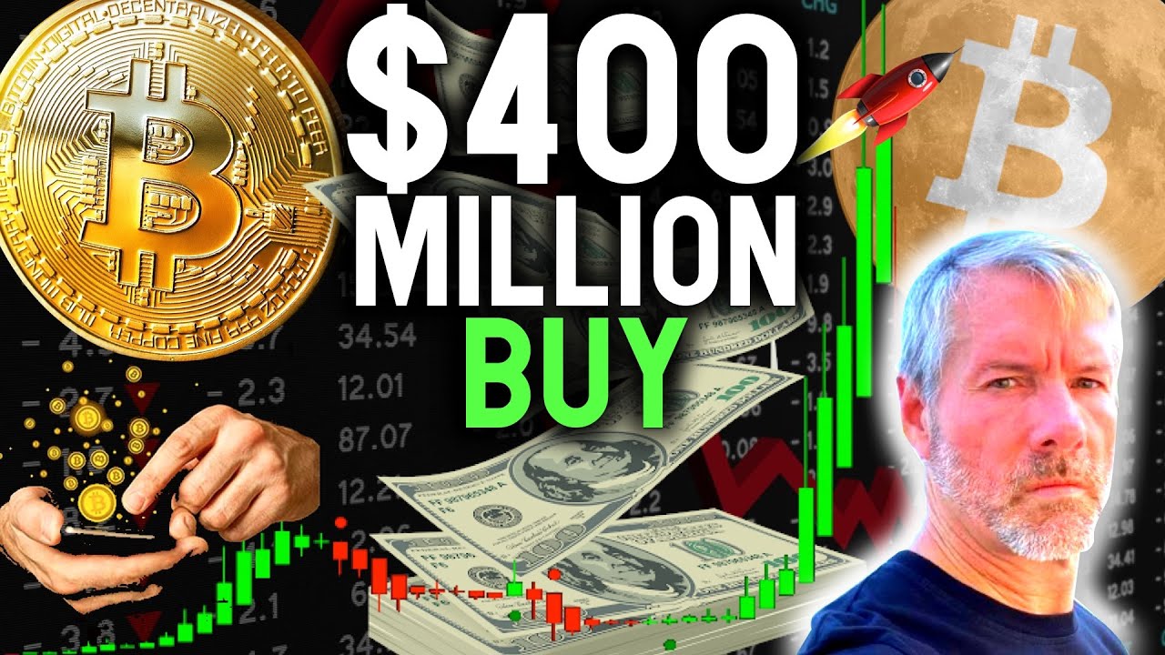SHOCKING $400M BITCOIN BUY FROM NASDAQ COMPANY! + Altcoin News
