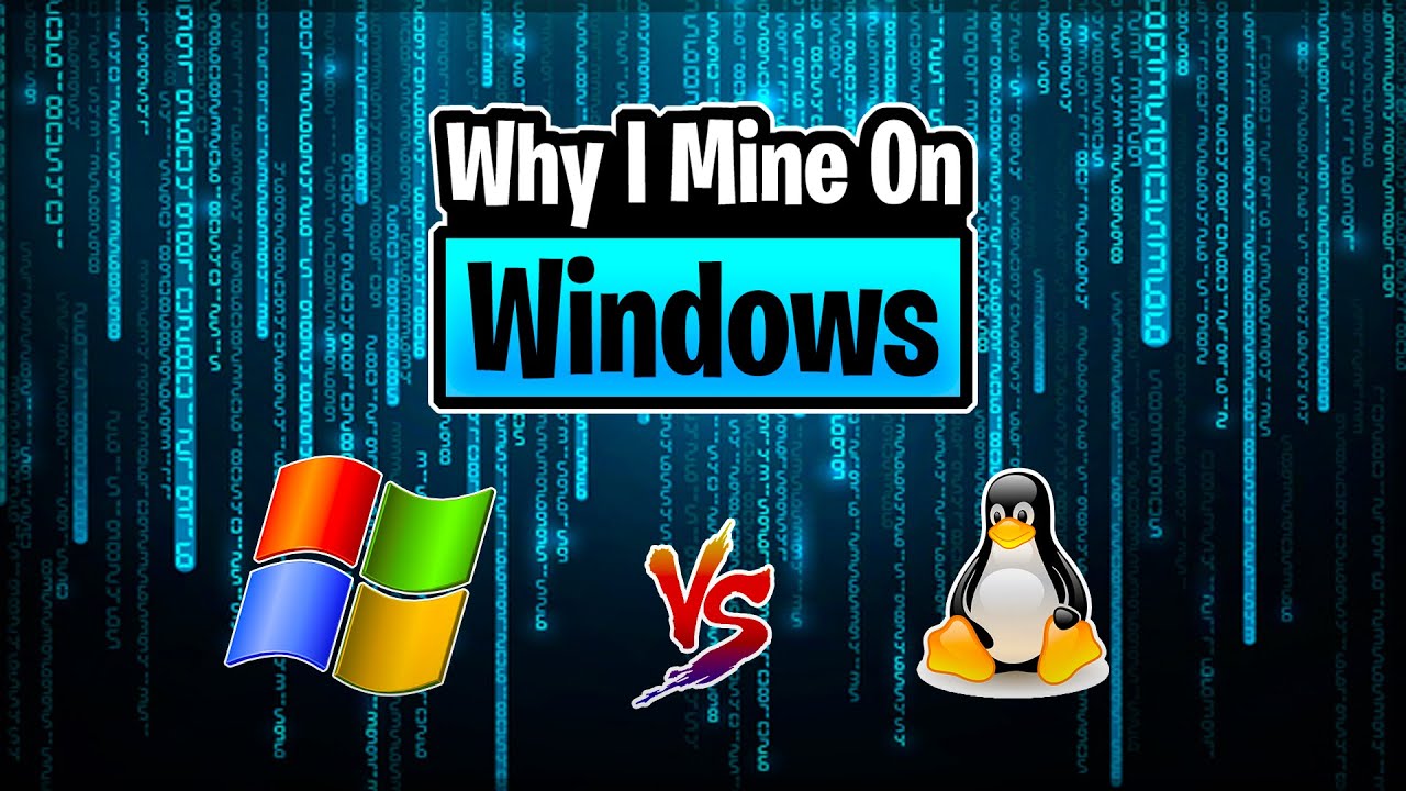 Windows VS Mining OS | Crypto Thoughts