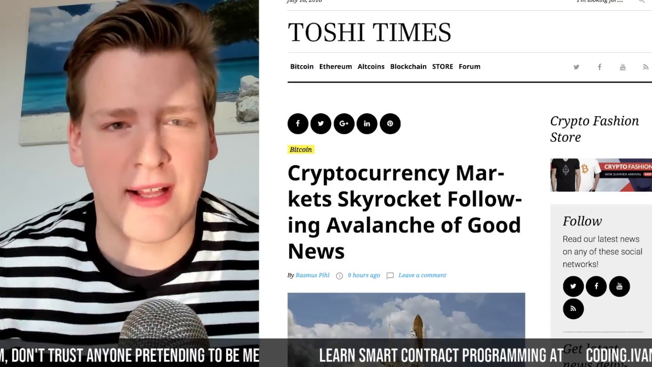 BITCOIN PRICE *GOES VERTICAL*