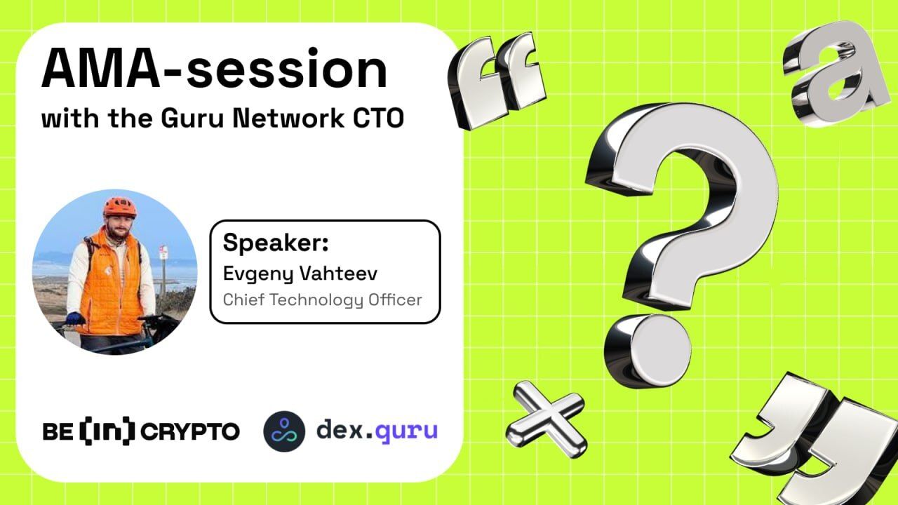 Guru Network X AMA Session With BeInCrypto