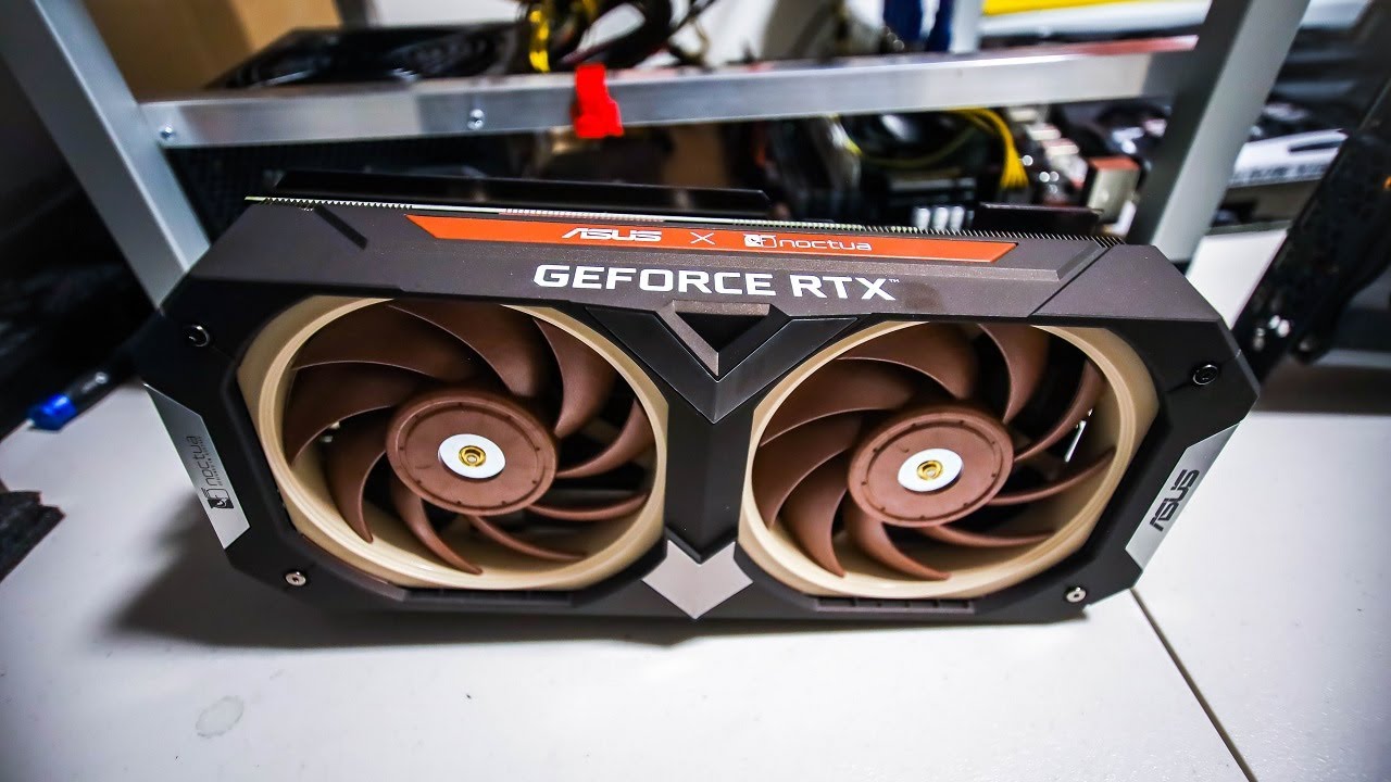 The THICKEST GPU I've ever used for mining Ethereum & more… Asus Noctua RTX 3070 LHR HASHRATES!