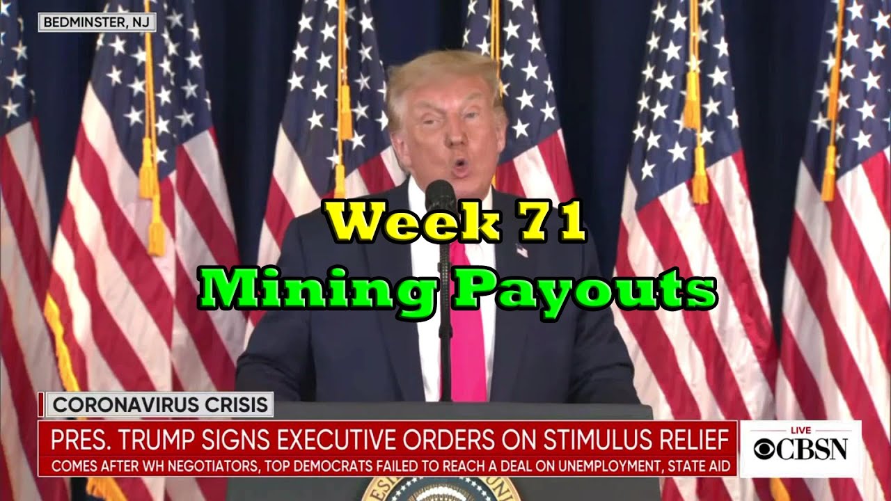 Week 71 | Mining Payouts 8/8/20