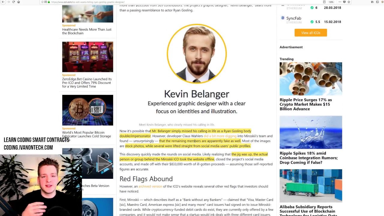 Bitcoin Useless? Celebrity   SCAM 😱