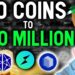10 COINS TO $10 MILLION! Top coins to GET RICH in January
