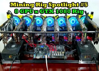 8 GPU x GTX 1080 Mining Rig Spotlight | Mining Rig Spotlight #5