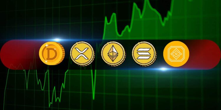 Crypto Price Analysis October-25: ETH, XRP, SOL, DOGE, and BNB