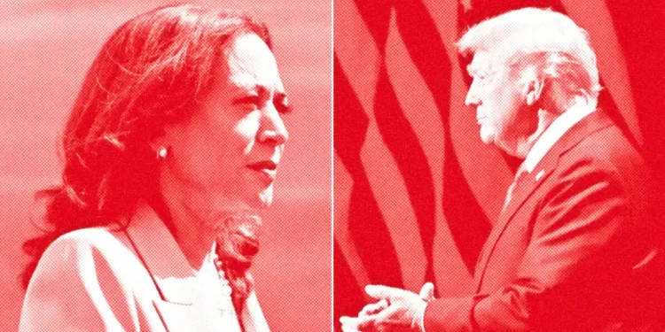 Trump Surges Ahead of Harris with 17-Point Lead on Polymarket as Election Approaches
