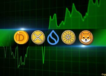 Crypto Price Analysis November-15: XRP, ADA, DOGE, SHIB, and SUI