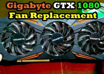 Gigabyte GTX 1080 Fan Replacement