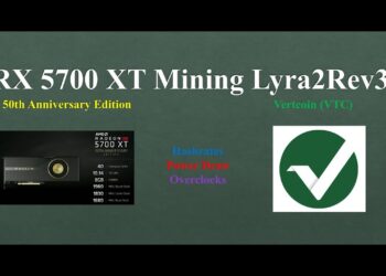 RX 5700 XT – Mining Lyra2Rev3