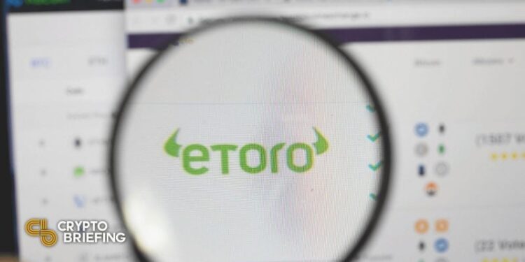 eToro confidentially files for US IPO with Goldman Sachs' support