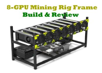 8 GPU Mining Rig Frame by Veddha | Build & Review