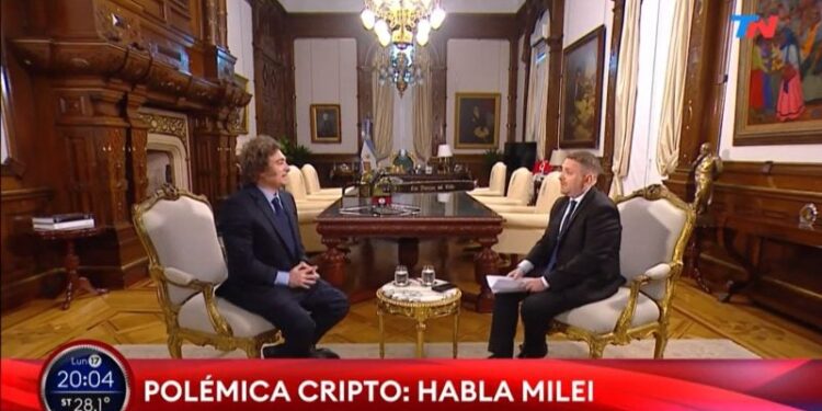 Argentina's president Javier Milei says he did not promote $LIBRA token, just shared it
