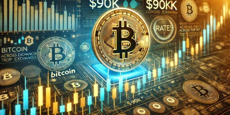 Bitcoin Holds Above $90K Level As Funding Rates Across Top Exchanges Drop to Zero – What This Means