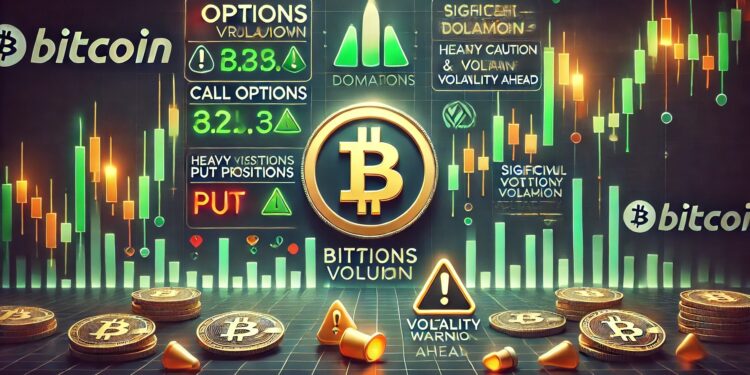 Bitcoin Options Market Shows Bullish Bias – Heavy Put Positions Signal Caution And Volatility Ahead
