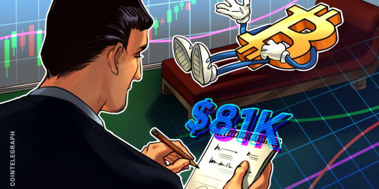 Bitcoin needs weekly close above $81K to avoid downside ahead of FOMC
