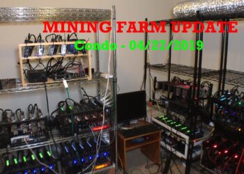 Crypto Mining Farm Update at Condo – 04/27/19