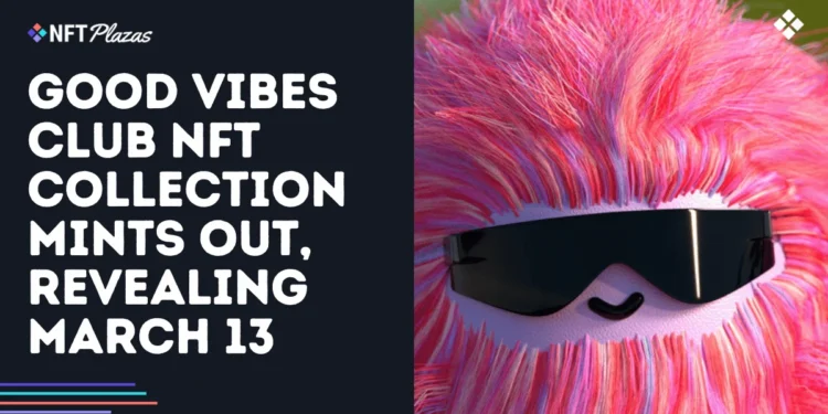 Good Vibes Club NFT Collection Mints Out, Revealing on March 13