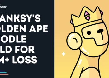 Pranksy's Golden Ape Doodle Sold For $1M+ Loss