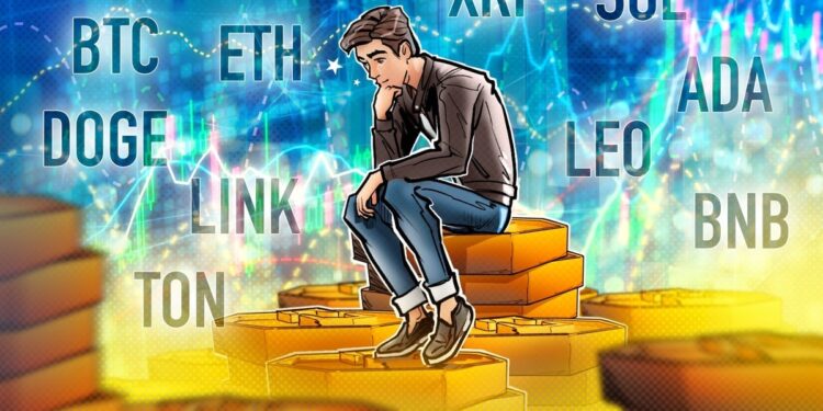 Price analysis 3/19: BTC, ETH, XRP, BNB, SOL, ADA, DOGE, LINK, LEO, TON