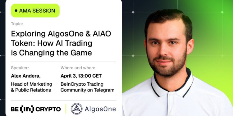 AlgosOne X BeInCrypto AMA Session
