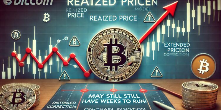 Bitcoin Realized Price Model Signals Correction May Still Have Weeks To Run – Details