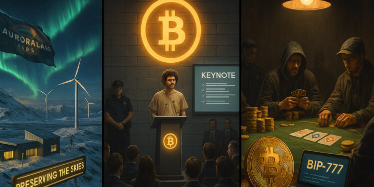 Greenland acquisition, SBF keynote, and Bitcoin's Great Poker Restoration