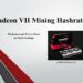 Radeon VII – Mining Overview Hashrates and Power Draw – Stock Settings