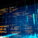 Image of a blockchain coding concept