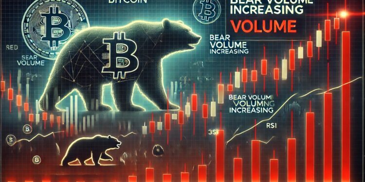 Bitcoin Indicator Shows Bears Dominate Market With Rising Volume – Details