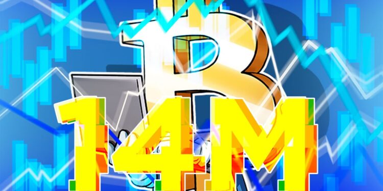 Bitcoin illiquid supply hits 14M BTC as hodlers set bull market record