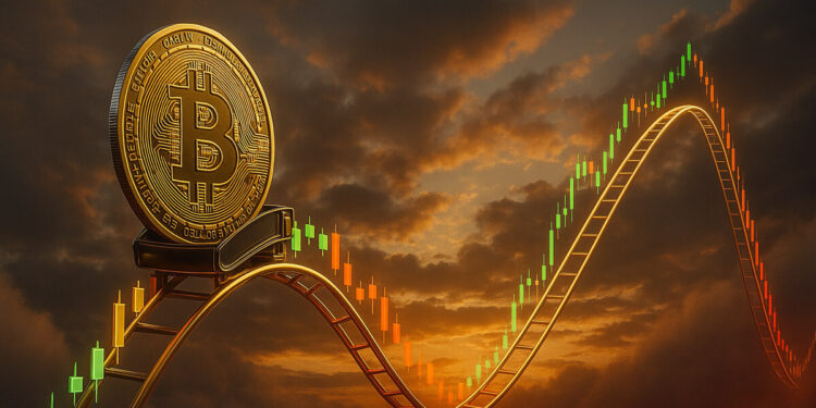 Bitcoin short term realized volatility drops to 16% after early April spike