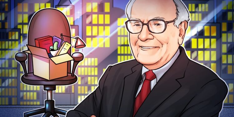 Warren Buffett to step down as Berkshire Hathaway CEO by year's end