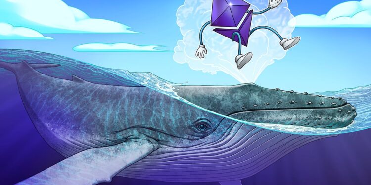Whale buys back ETH holdings after missing $2.6M gain