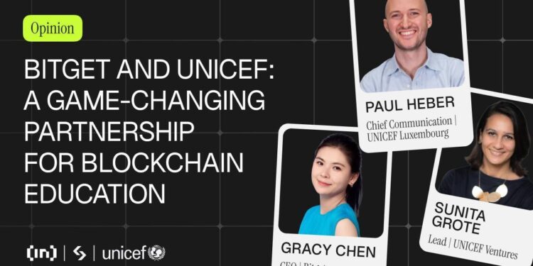 Bitget and UNICEF: A Game-Changing Partnership for Blockchain Education
