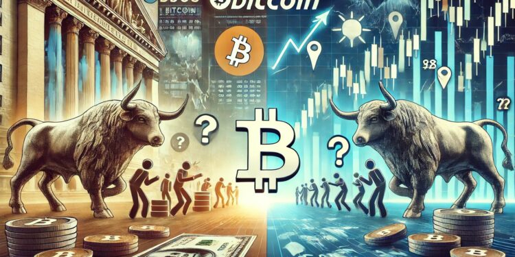 Bitcoin Lags Behind Stocks Over The Past 2 Weeks – Temporary Pause Or Trend Shift?