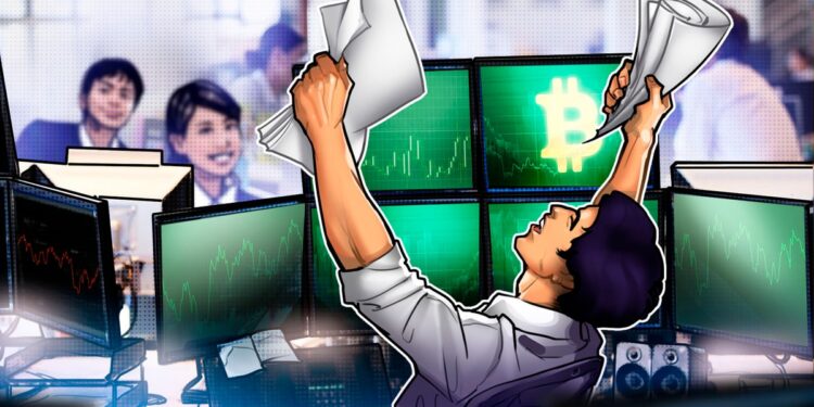 Crypto stocks, Bitcoin pumps as more companies snap up BTC