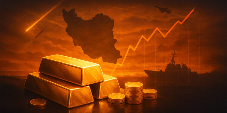 Gold price nears all-time high amid fears of broader regional Middle Eastern conflict