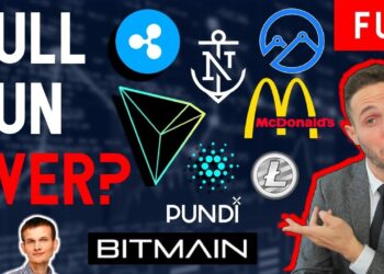 McDonalds Crypto? $10.7 Trillion Fund? Tron Mystery Solved? Everex Cardano PundiX Litecoin LN Ripple