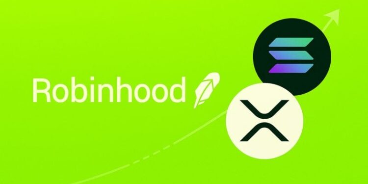 Robinhood rolls out micro XRP, Solana futures following token relisting