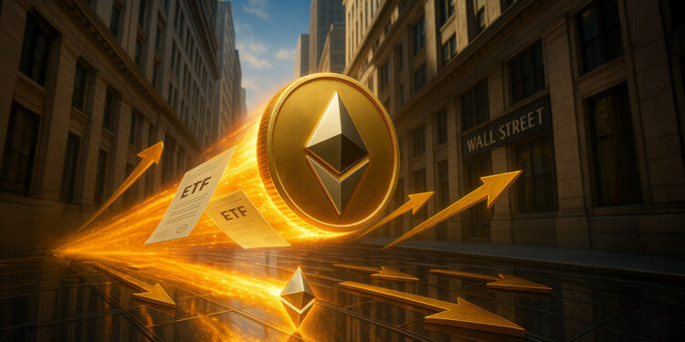 Ethereum ETF inflows cross $2.3B in a week as demand intensifies