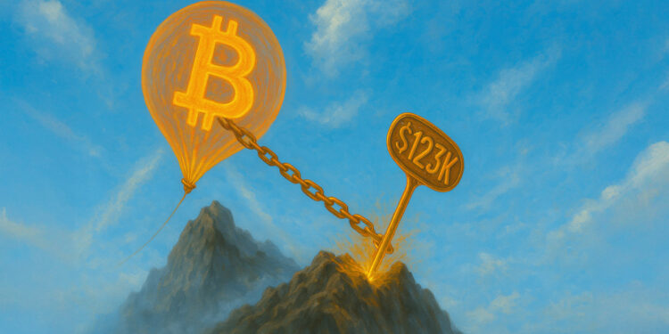 Options gamma pin at $123k holds Bitcoin in a tight range after new ATH
