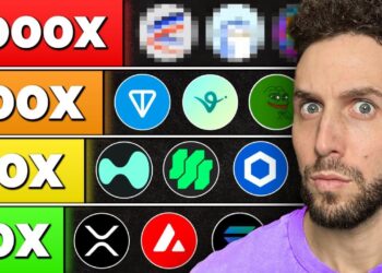 The ULTIMATE Crypto Tier List of 2025 (100X Potential)