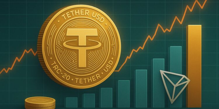 Tron Becomes USDT Powerhouse – 2025 Minting Already 38% Above Previous Records